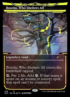 Boseiju, Who Shelters All Secret Lair Drop - Soft Glow Frame